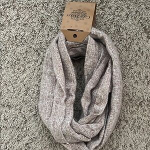 Cozy Gray Infinity Scarf